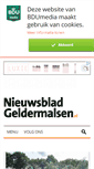 Mobile Screenshot of nieuwsbladgeldermalsen.nl